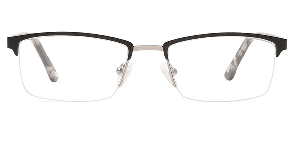 Specsmakers Blue Zero Uniputer Glasses Halfframe Rectangle Larg Specsmakers Opticians 3458