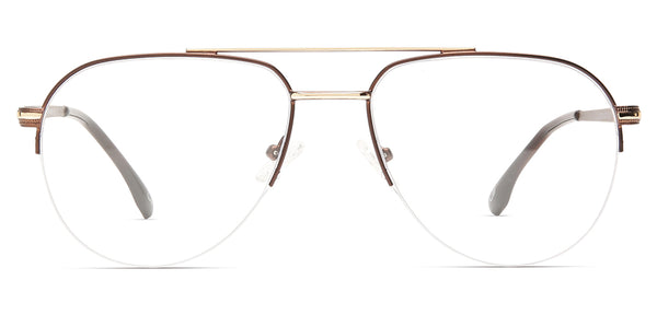 Specsmakers Signa Unisex Eyeglasses Fd15 Halfframe Pilot Oversized 54 Specsmakers Opticians 6499