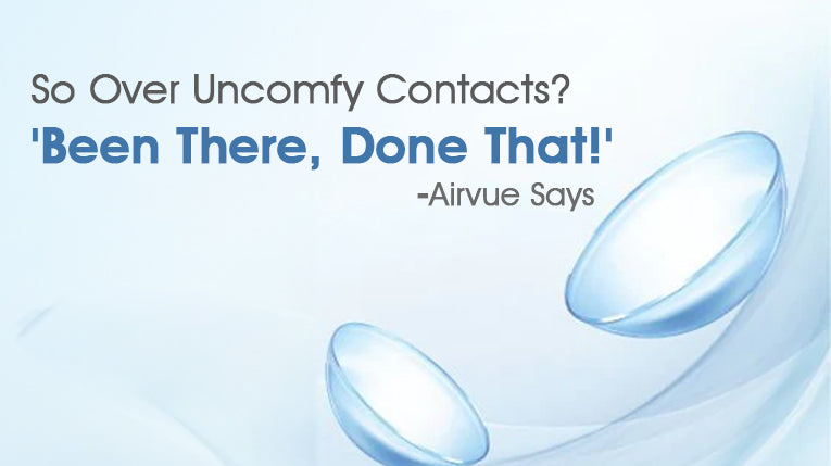 Airvue monthly disposable contact lenses | contact lens shop near me