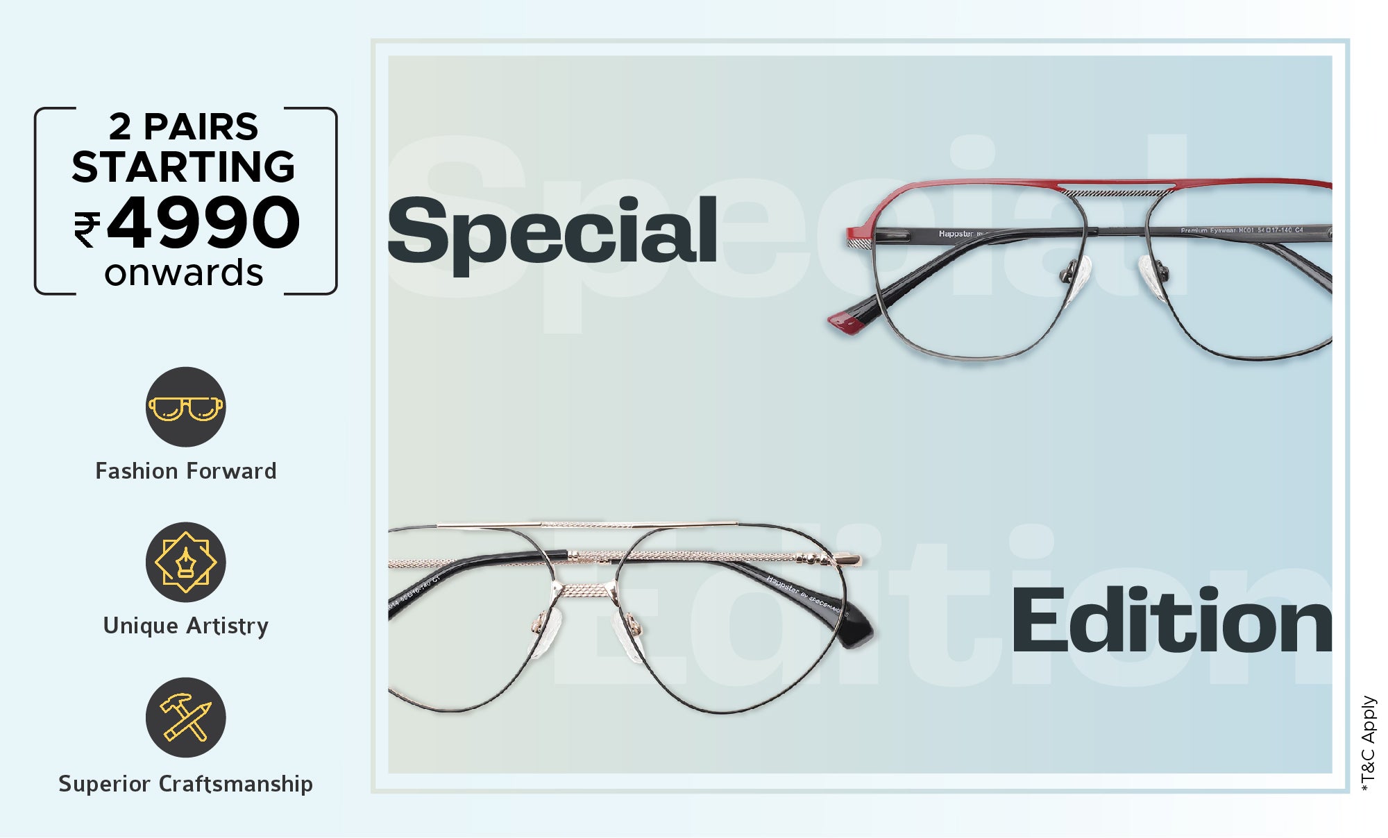 Minus Eyewear - Mati Power - Glasses frames for thick lenses