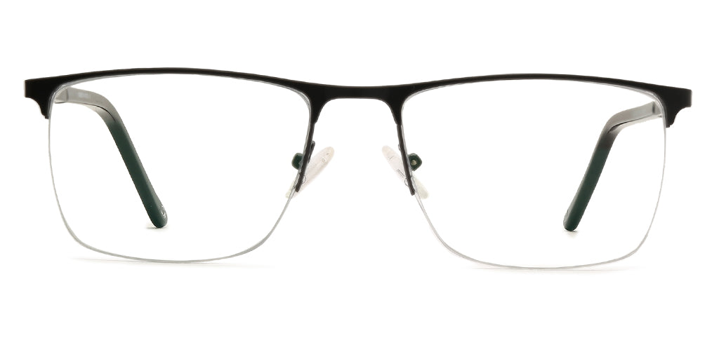 Specsmakers Signa Unisex Eyeglasses Halfframe Rectangle Large 54 Meta Specsmakers Opticians 5461