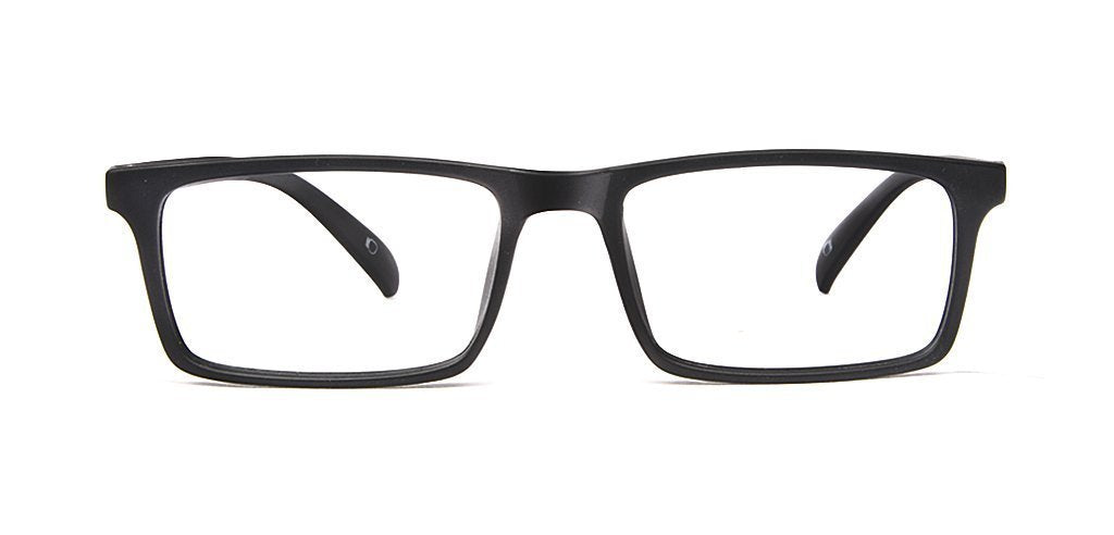 AMZTM AMZTM Outdoor Reading Glasses Square Metal Black Frame Glass